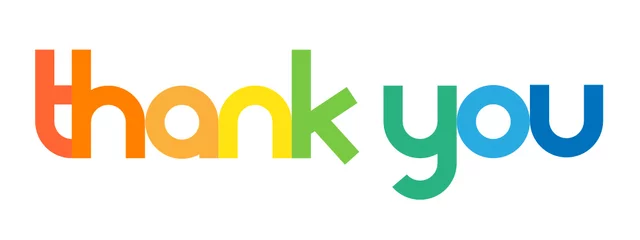 Foto op Plexiglas THANK YOU Card (very much thanks grateful) © Web Buttons Inc