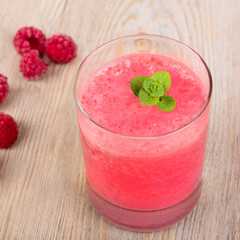 Strawberry and pomegranate healthy smoothie
