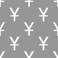 Obraz premium Yen seamless pattern