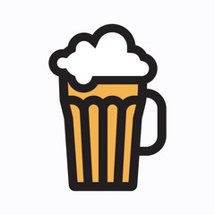 Beer vector icon