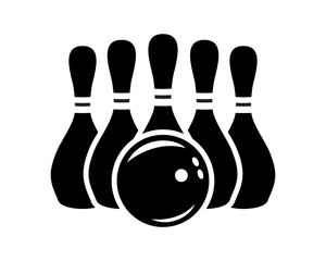 Bowling vector icons