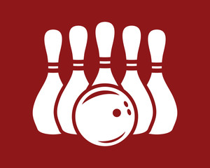 Bowling vector icons