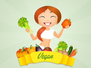 vegan girl