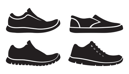 Running shoes icon