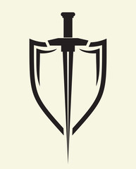 shield and sword - 80572388
