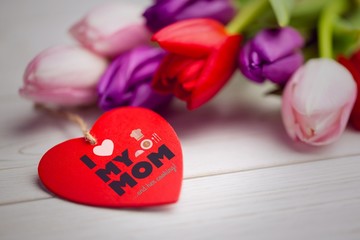 Composite image of mothers day greeting