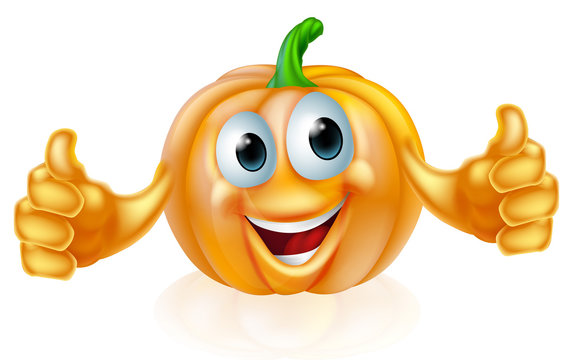 Pumpkin mascot