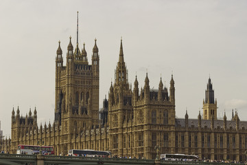 Fototapeta na wymiar Palace of Westminster, London