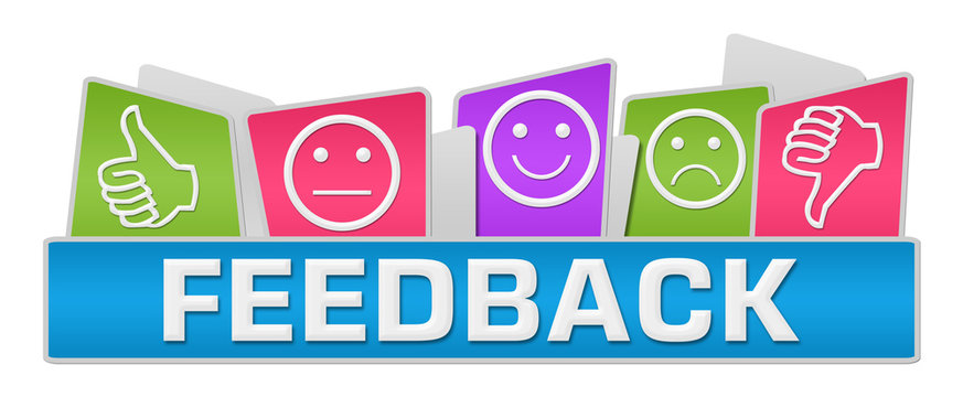 Feedback Colorful Rounded Squares