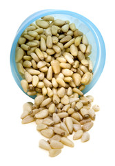 dreieckige Pininekerne aus China oder Nordkorea