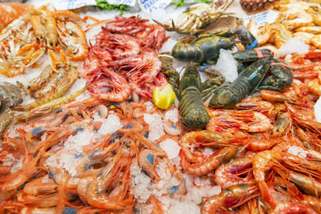 Seafood variety