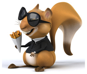 Fun squirrel