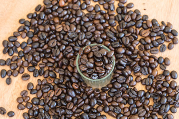 coffee beans background