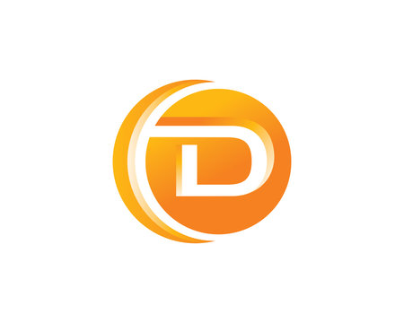 Decrescent - D Logotype Symbol