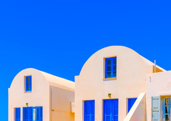 Beautiful house in Oia of Santorini island in Greece