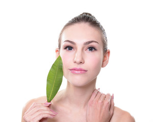 organic cosmetic concept