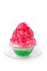 すいかのかき氷