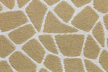 Giraffes skin design on fabric pattern background