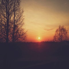 Fototapeta premium мартовский закат 