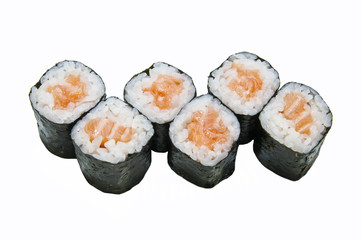 delicious seafood sushi at a Japanese restaurant