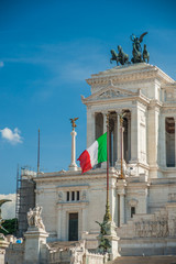 Fototapeta na wymiar memorial Vittoriano, Rome