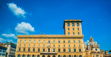 Fototapeta na wymiar Palazzo di Venezia, Rome