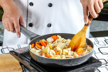 chef cooking