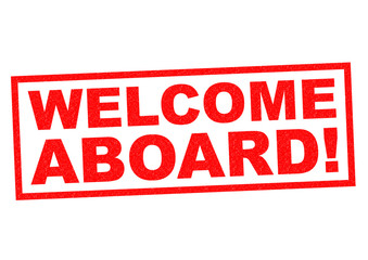 WELCOME ABOARD © chrisdorney