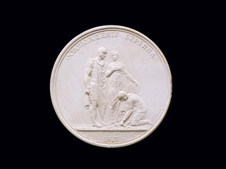 Plaster Medal.