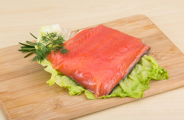 Salted salmon