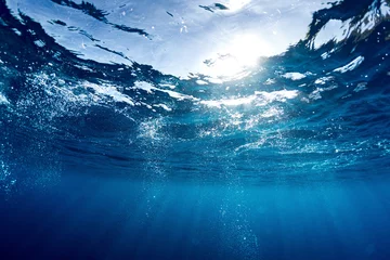 Abwaschbare Fototapete Wasser Blaues Meer
