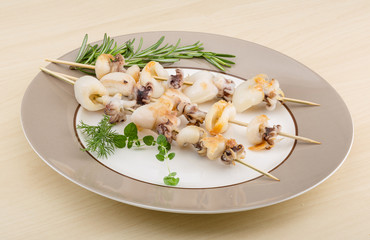 Grilled cuttlefish
