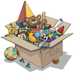Old toy box