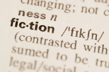 Foto op Plexiglas Dictionary definition of word fiction © aga7ta
