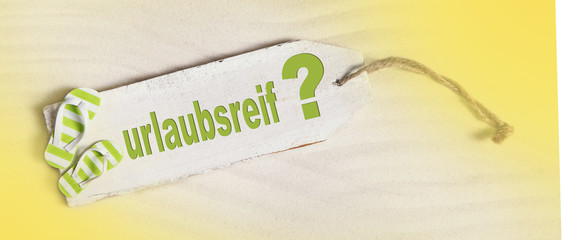 Alltagsstress abbauen: urlaubsreif?