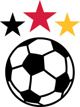 Soccer Football Ball Stars