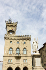 The Palazzo Pubblico of the City of San Marino