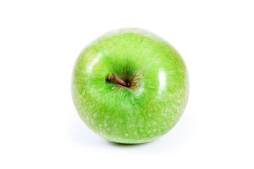 Green apple isolated on white background