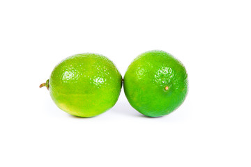 Lime isolated on white background