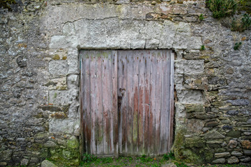 vieille porte en bois