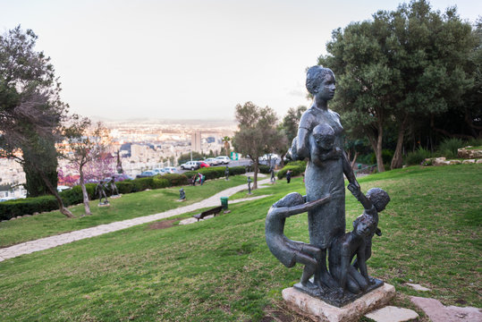 Sculptures Garden in Haifa