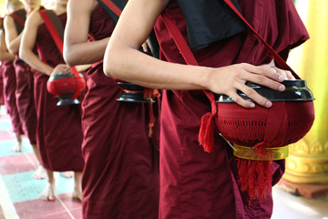 monk in Myanmar