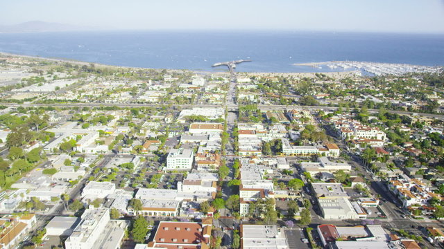 Aerial California Suburban Homes