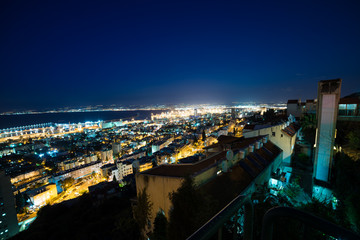 Obraz premium View of Haifa bay