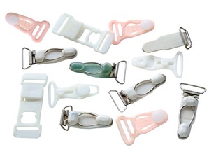 plastic haterdashery for bra and suspender