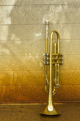Fototapeta na wymiar Old Trumpet