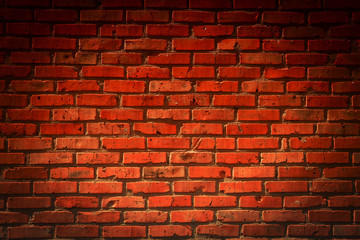 Plakat Old grunge brick wall background