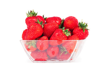 strawberry isolated on white background