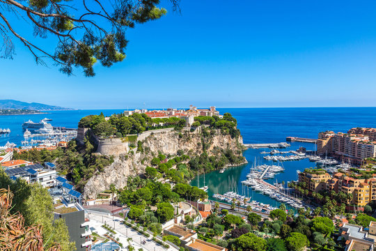 prince's palace in Monte Carlo, Monaco