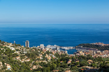 Fototapeta premium Panoramic view of Monte Carlo, Monaco